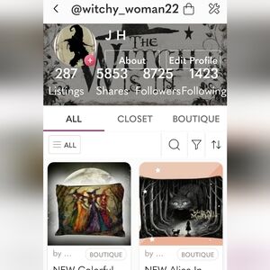 Witchy Woman! Check Out My Other Halloween Goth Posh Closet